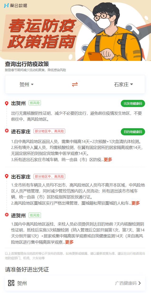 【优选源码】2021全国防疫政策查询源码