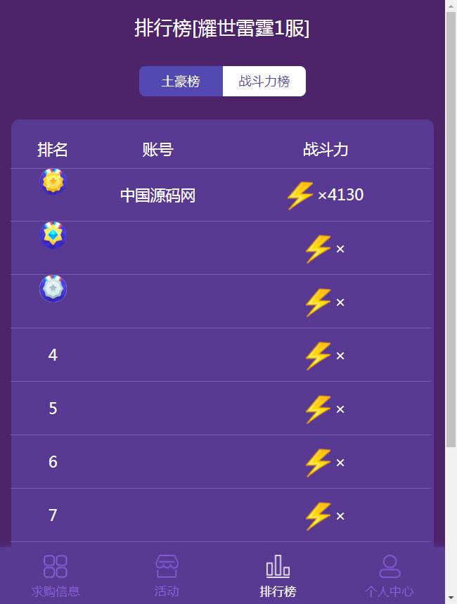 【优选源码】雷霆传奇H5 耀世雷霆 功能悬浮窗 带元宝交易系统 新时装 新称号【其他站长亲测】
