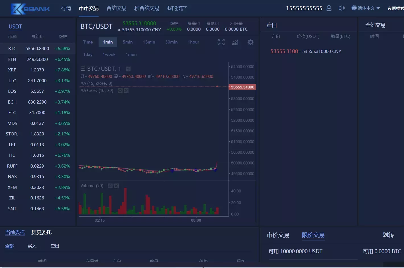 【优选源码】【服务器打包】三语言BBANK修复版本/K线行情正常