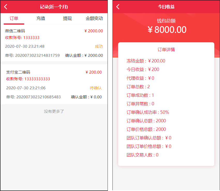 【优选源码】最新更新盛大大财神多功能完美运营微信+支付宝+银行卡+云闪付+抢单系统跑分系统源码+完整数据