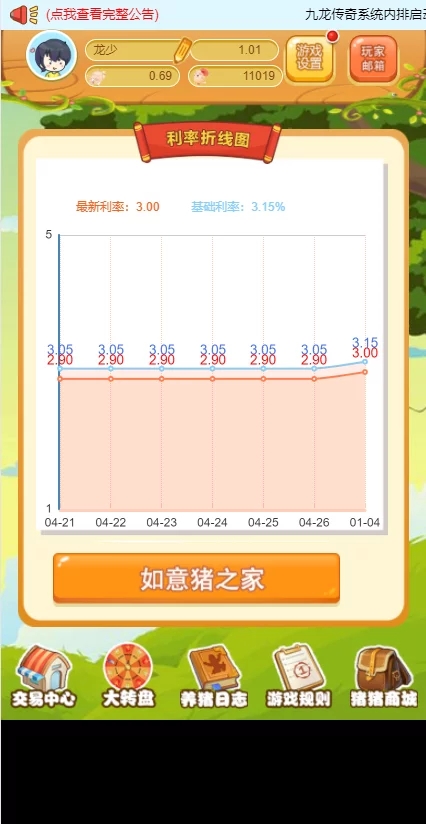 【优选源码】养猪游戏源码330的意思是投330-php养猪游戏完整源码/理财游戏/理财源码
