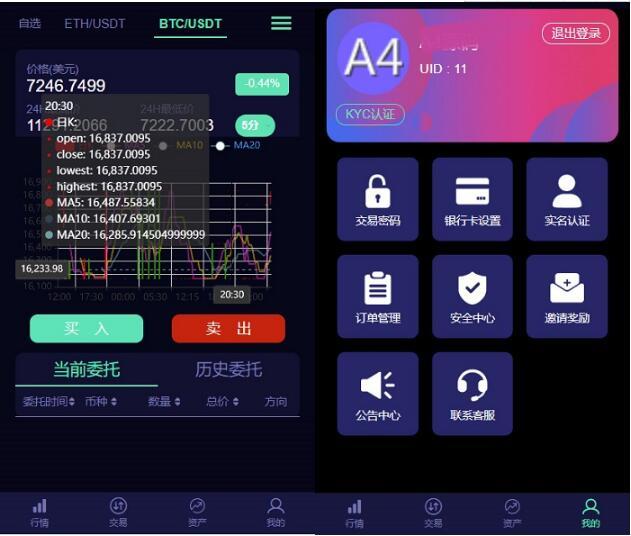 【优选源码】 lEO数值资产系统某平台新版本c2c币数值合约交易平台自动撮合松机器人功能