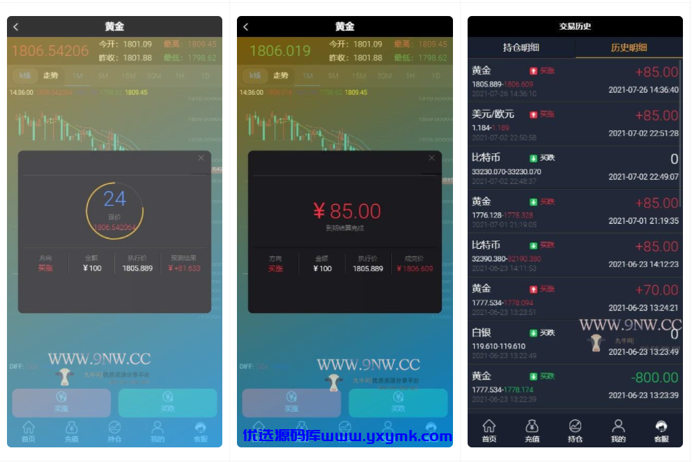 【优选源码】微交易时间盘外汇盘7月最新修复版