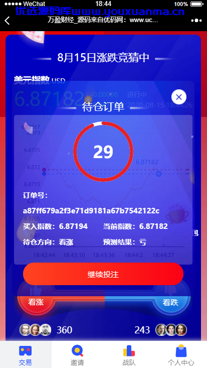 【优选源码】【USDT指数涨跌】蓝色UI二开币圈万盈财经币圈源码K线正常