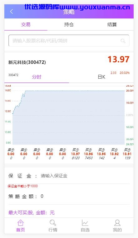 【优选源码】 2021最新单手机版双融/金融系统thinkphp源码 带静态推广官网