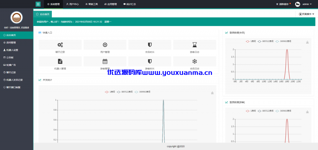 【优选源码】财经类直播源码/房间多开/聊天审核/喊单提醒/聊天互动