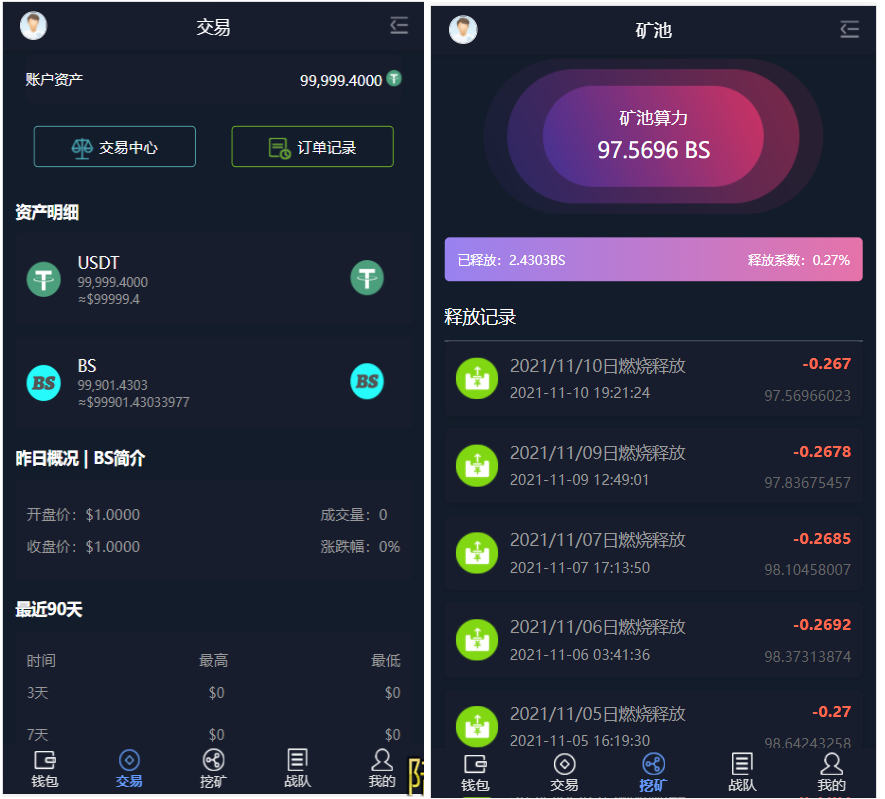 【优选源码】BS比特之星源码