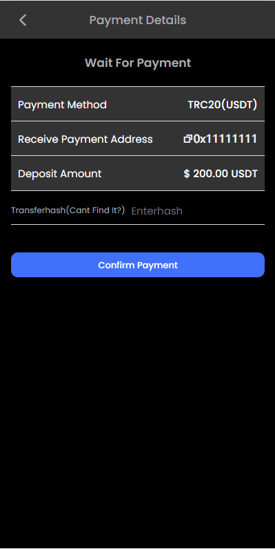 【优选源码】出海源码英文版虚拟币投资系统 USDT充值源码下载