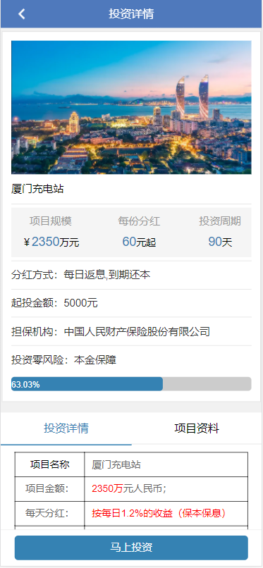 【优选源码】【特斯拉充电桩共享投资源码】-基于影视投资二开无错版本功能齐全-本站首发