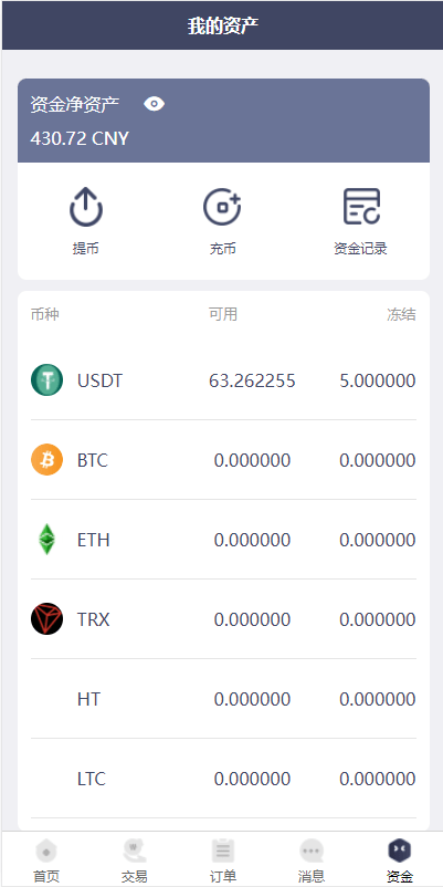 【优选源码】区块链OTC承兑商系统/usdt场外交易/虚拟币担保交易系统