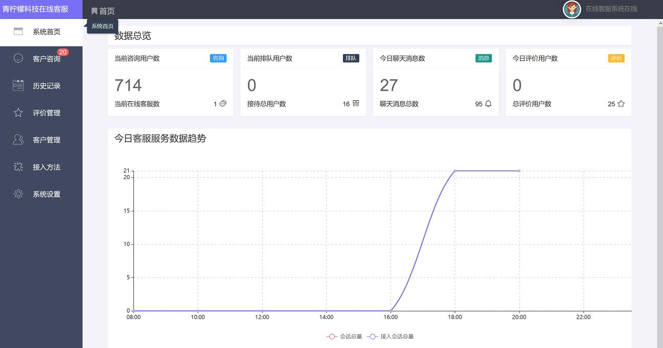 【优选源码】php客服在线IM源码，支持自动刷新（网页即时接收消息）+自动回复+可生成接入+手机版管理后台：弹窗接入，微信公众号接入，网页链接接入