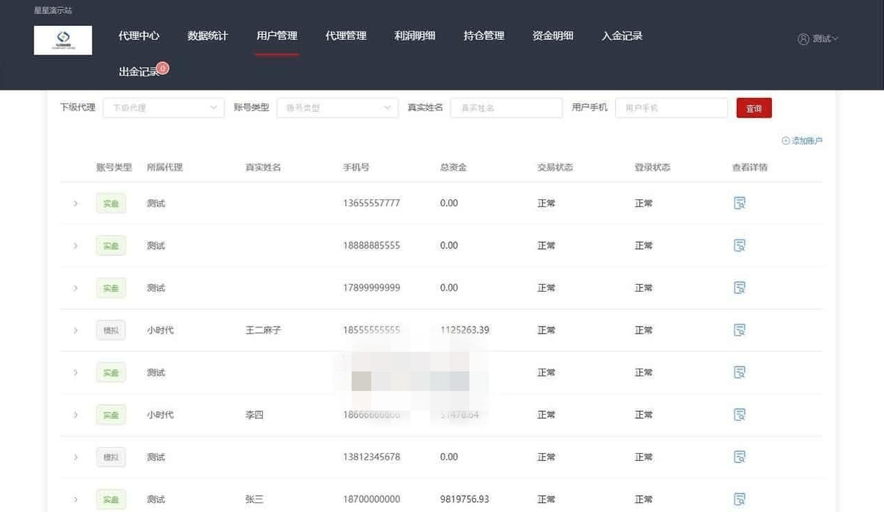 【优选源码】3.0新股申购功能+独立管理后台+实时分时线和K线/配资系统源码