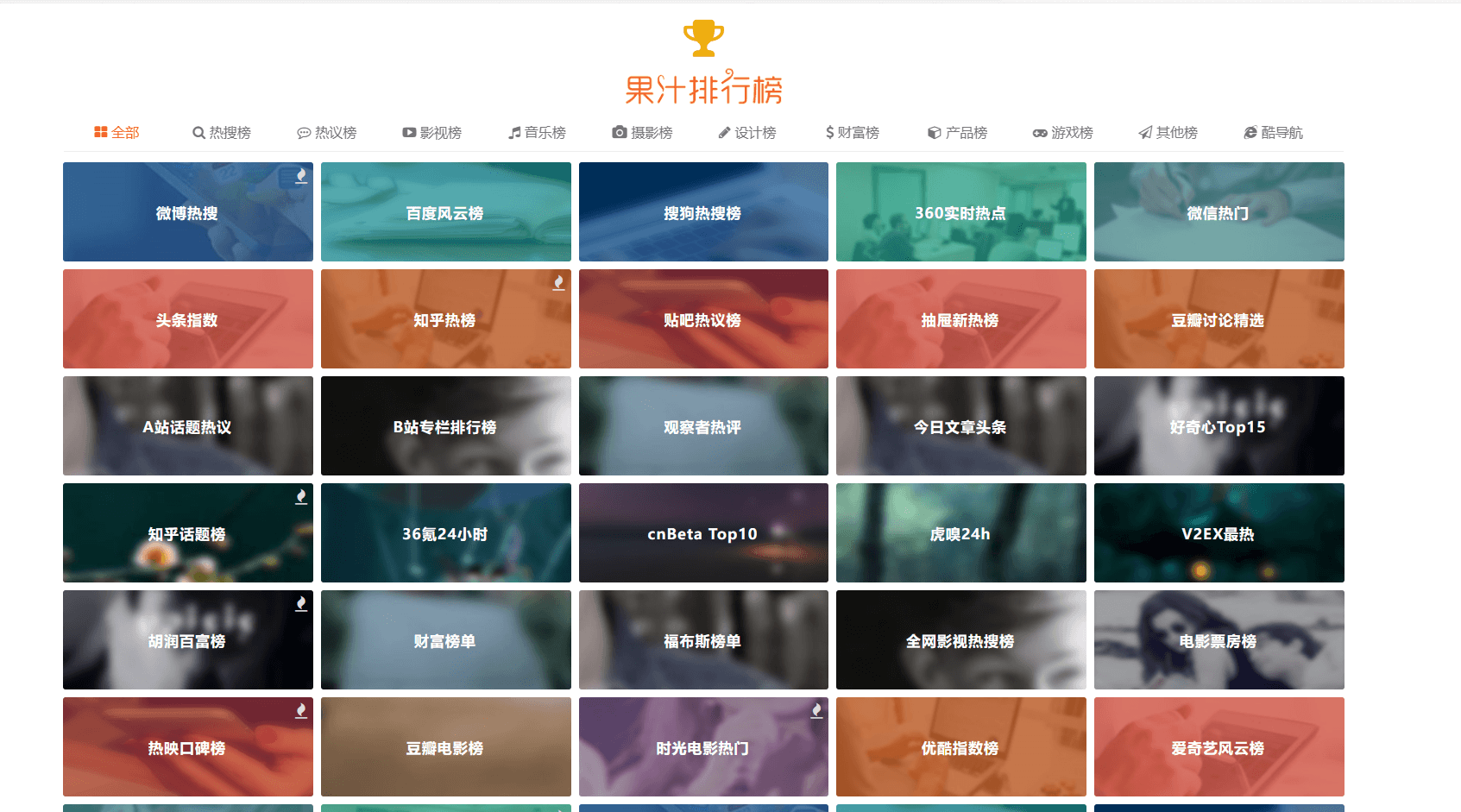 【优选源码】精美网址导航及热点热搜影视排行榜源码,给您全方位的浏览体验