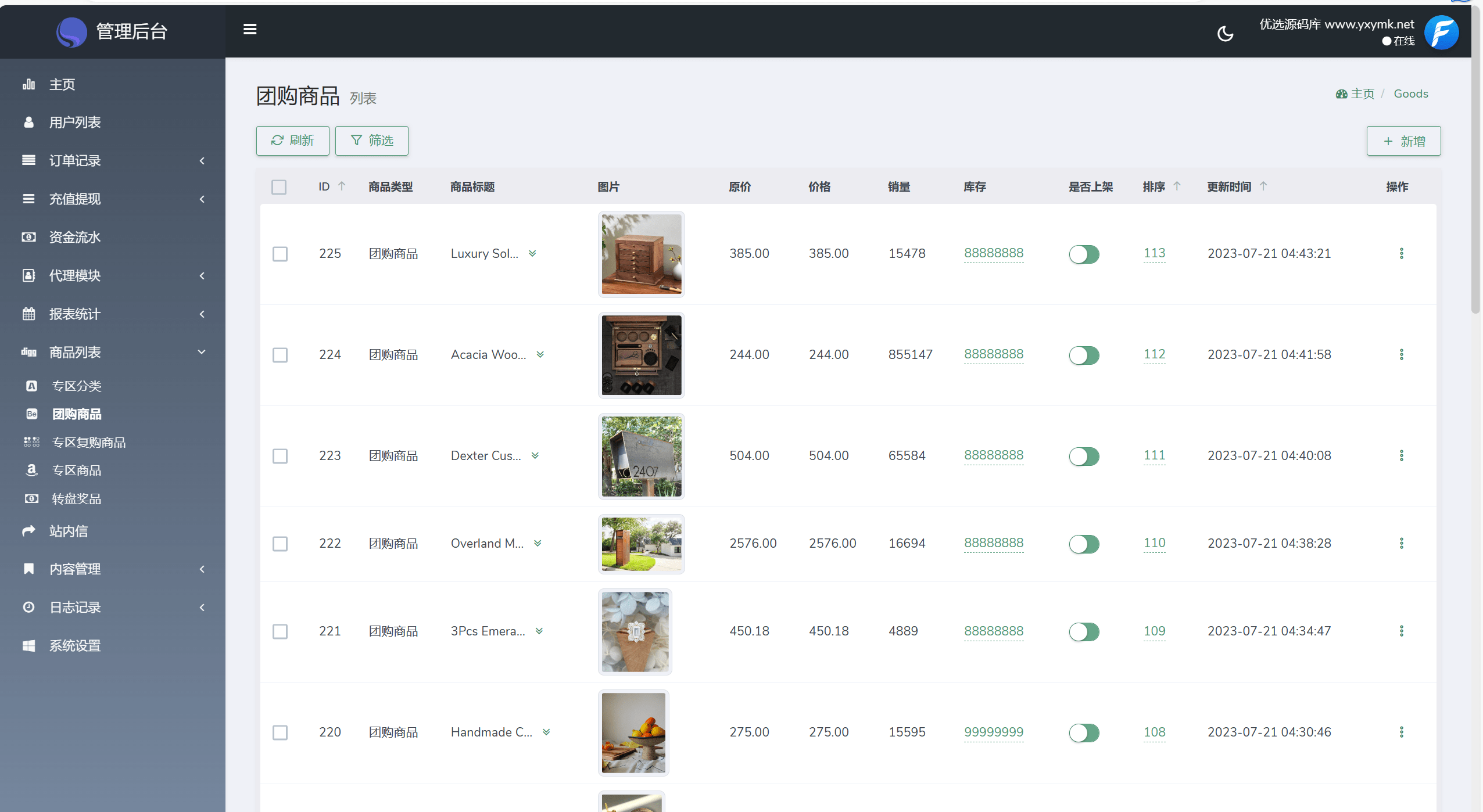 【优选源码】FFST GROUP INC海外拼团源码/双语言团购拼团商城源码