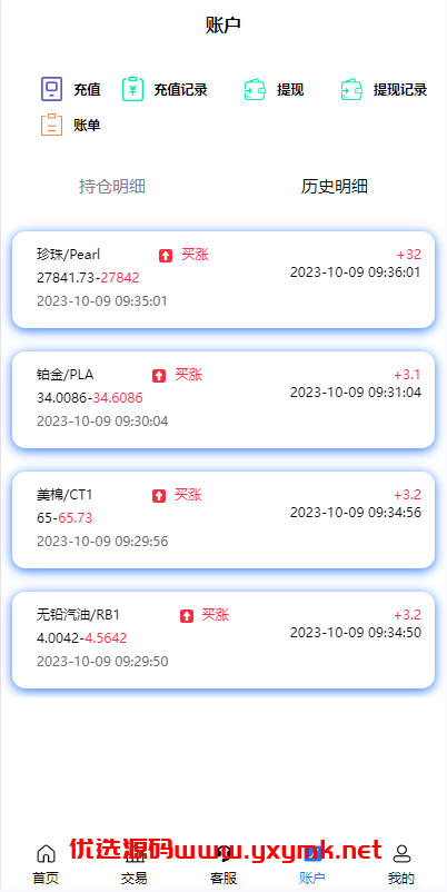 【优选代售】二开版uinapp微盘系统/微交易所系统/微盘源码 | 标价虚价 防下载设置 详细价格咨询客服