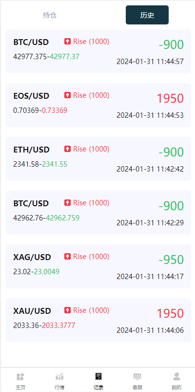 【优选代售】海外多语言微盘系统/虚拟币秒合约微交易/前端uniapp
