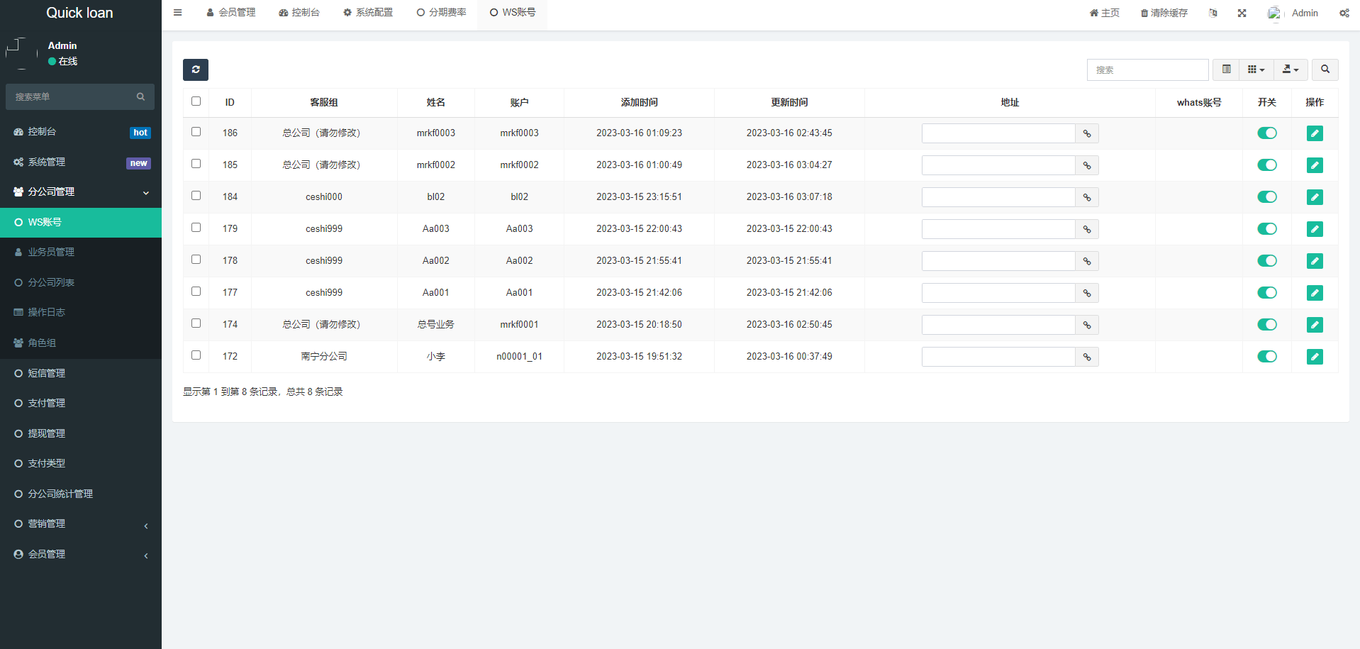 【优选代售】新版海外小额贷款系统/套路贷系统/海外合同贷款源码