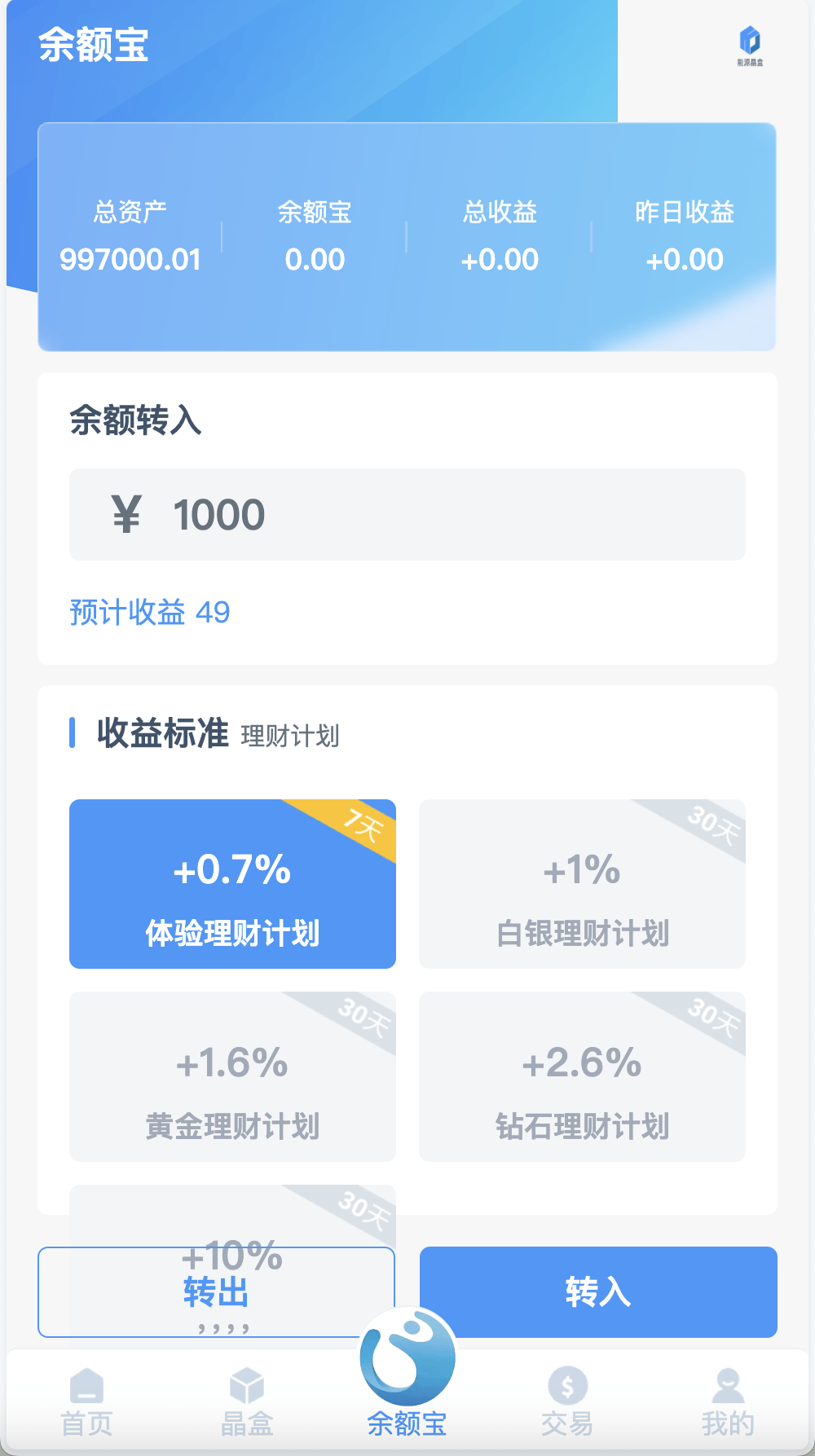 【优选源码】GRC晶盒能源云算力矿机理财系统/Grcnyst云算力矿机/区块链云算力矿机/余额宝理财/虚拟币交易市场/前端html+后端PHP