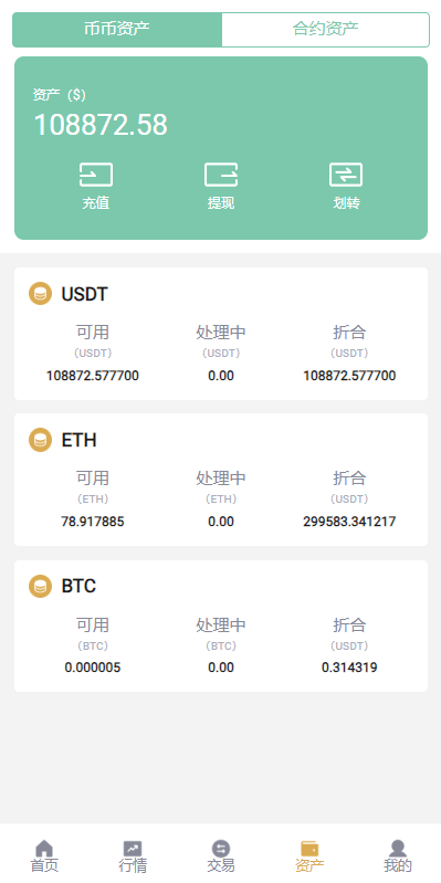 【优选代售】新版交易所系统/合约交易所/法币交易/区块链交易所
