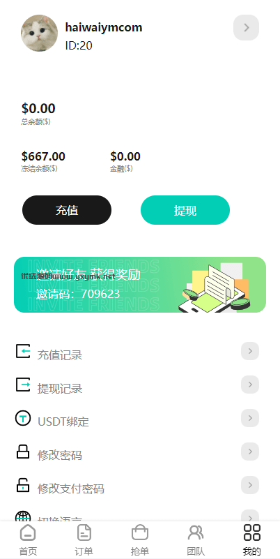 【优选代售】新版UI商城抢单刷单系统/叠加组/任务刷单/前端uniapp