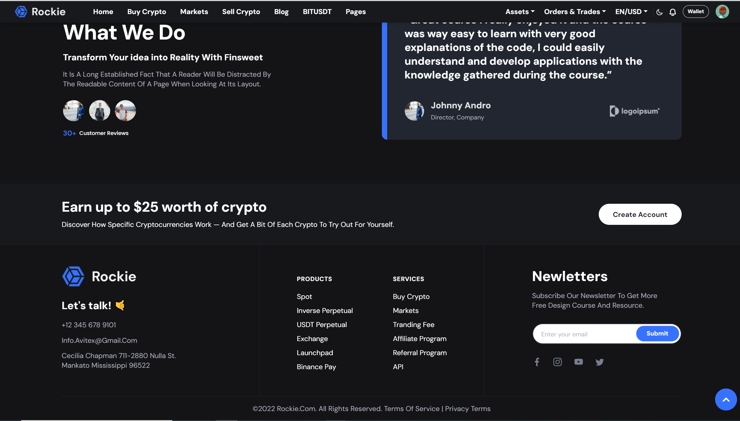 【优选源码】六首页加密货币交易所Web前端ReactJS网站模板 六首页加密货币交易所前端ReactJS网站模板