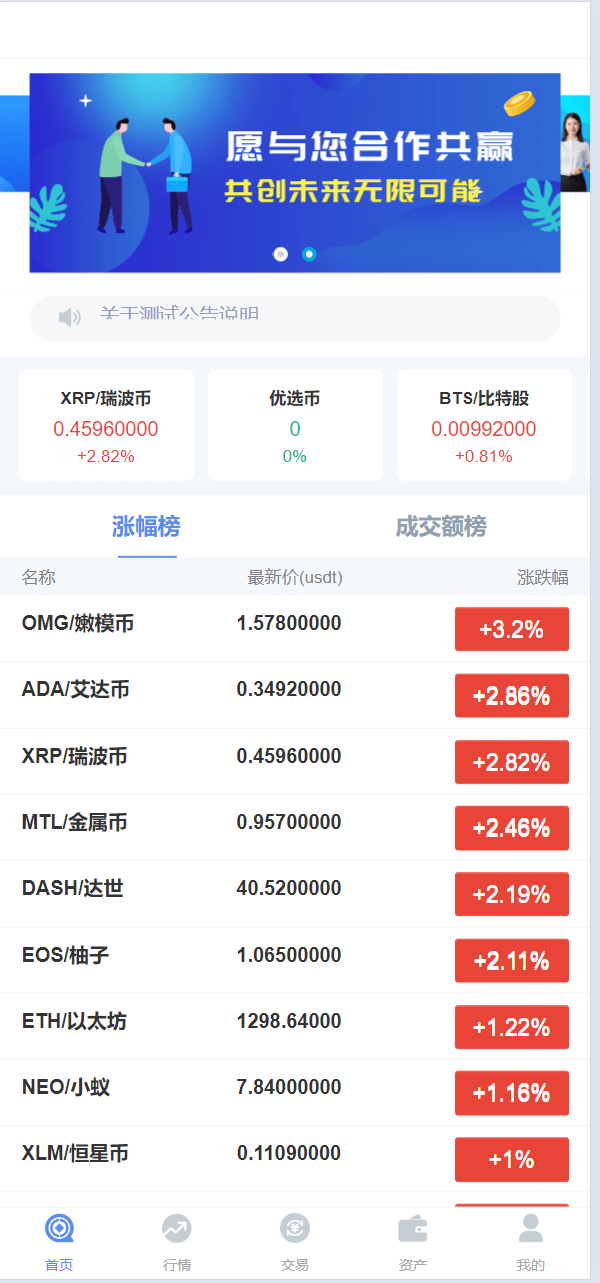 【优选源码】微交所fastadmin框架双语言外汇系统/微盘系统仿交易所/USDT支付