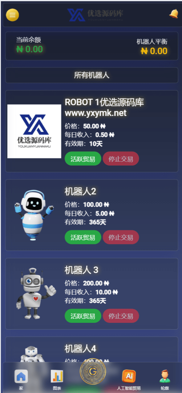 【优选源码】最新海外人工智能区块链在线挖矿投资理财源码