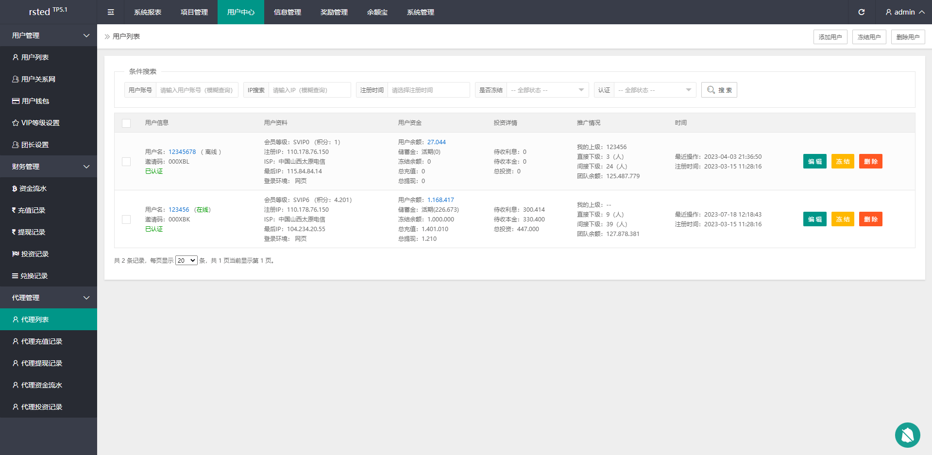 【优选代售】多语言海外理财系统/理财投资众筹系统/前端vue