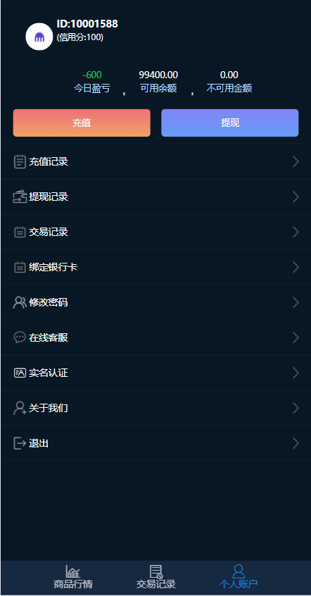 【优选代售】新版双语言汇汇通系统/代理后台/外汇虚拟币微盘/微交易系统