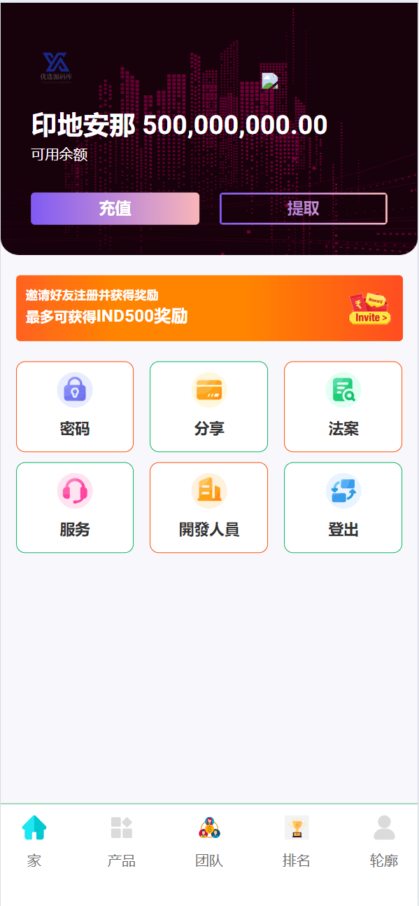 【优选源码】海外会员自定义产品理财投资系统源码