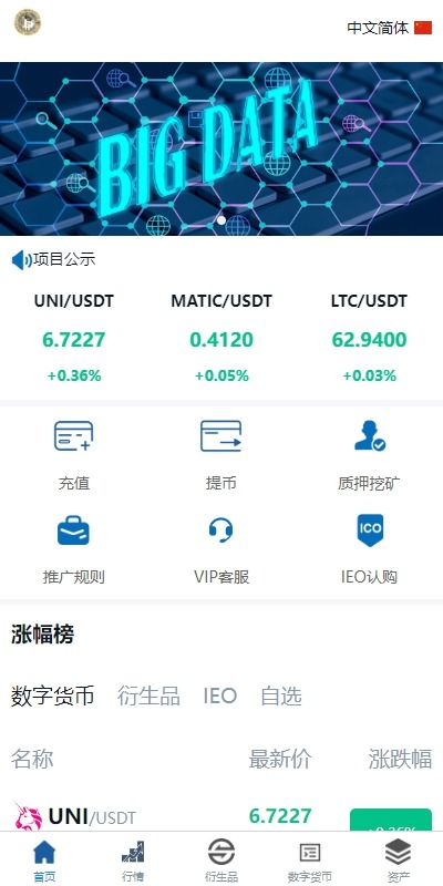 【优选代售】新版多语言交易所系统/虚拟币外汇交易/期权合约交易