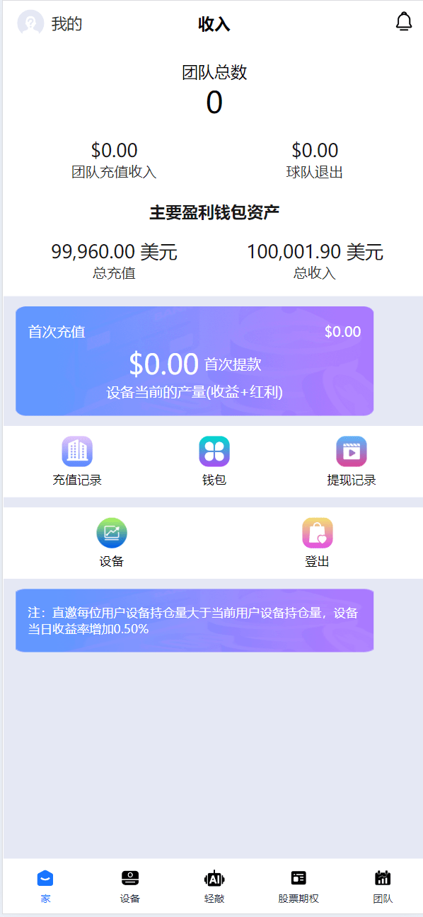 【优选源码】海外人工智能ai矿机投资理财系统源码