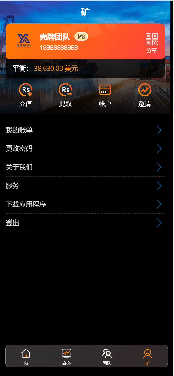 【优选源码】海外荷兰皇家壳牌理财投资系统源码