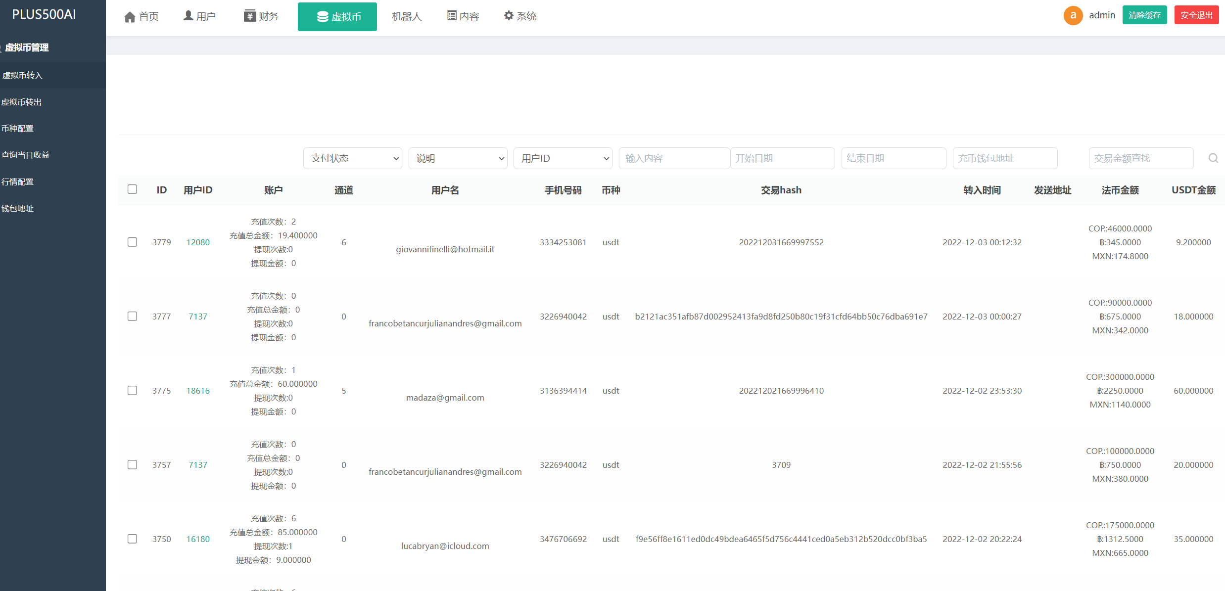 【优选代售】运营版量化机器人/虚拟币投资理财源码/PC落地页/前端vue