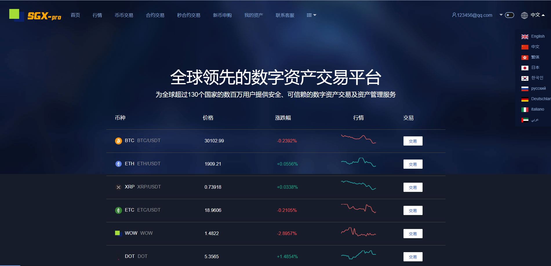【优选代售】多语言交易所系统/秒合约交易/理财认购矿机闪兑贷款