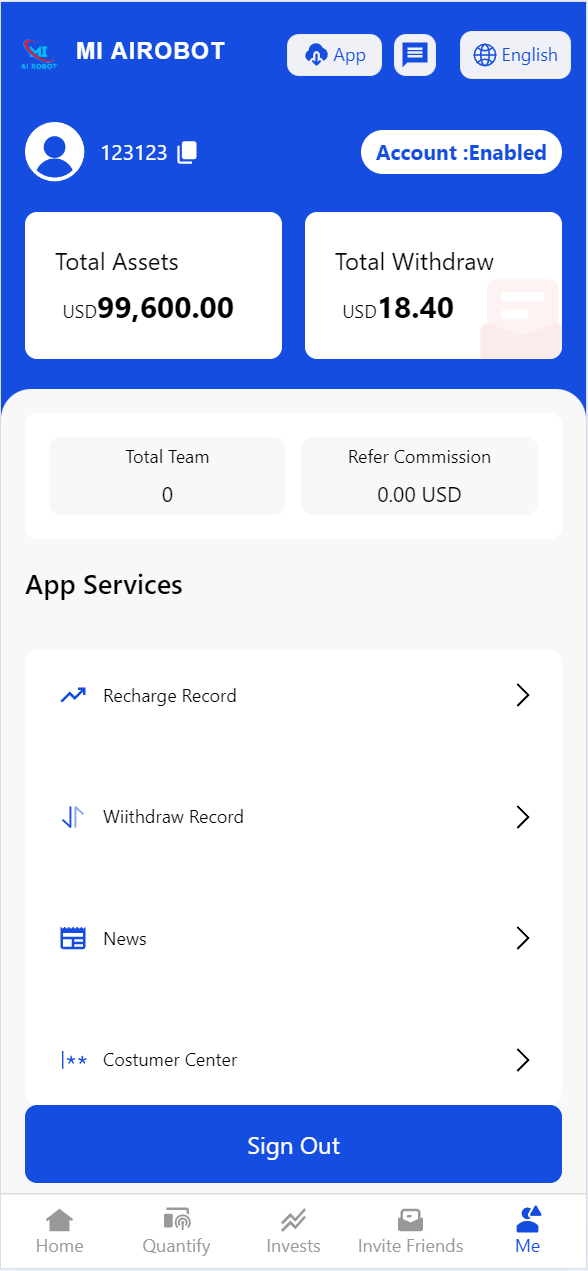 【优选源码】海外USDT VIP投资理财系统源码