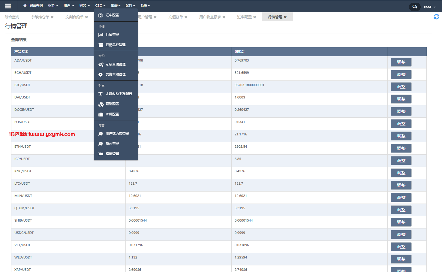 【优选代售】多语言JAVA交易所系统/永续/期权/质押/理财