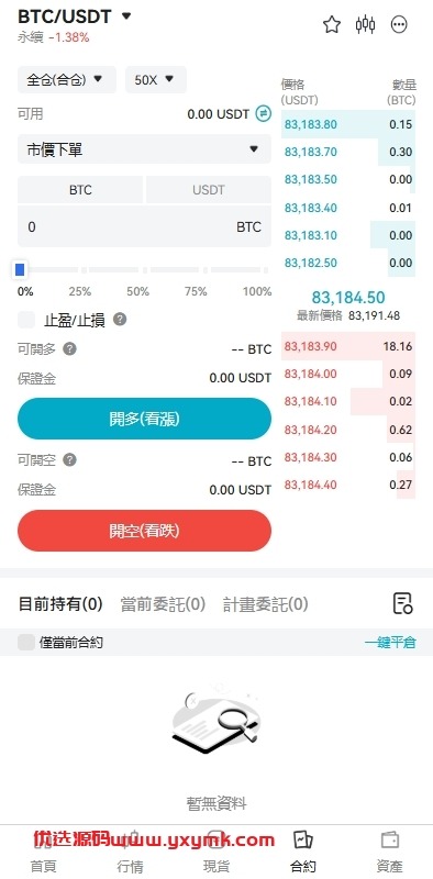 【优选代售】多语言交易所系统/期货/外汇合约交易/质押生息/盲盒