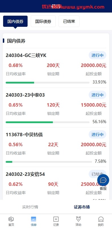 【优选代售】股票债券投资理财系统/贷款/投资收益计算/前端uniapp