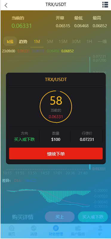 【优选代售】二开完整微盘k线正常微交易带余额宝运营源码