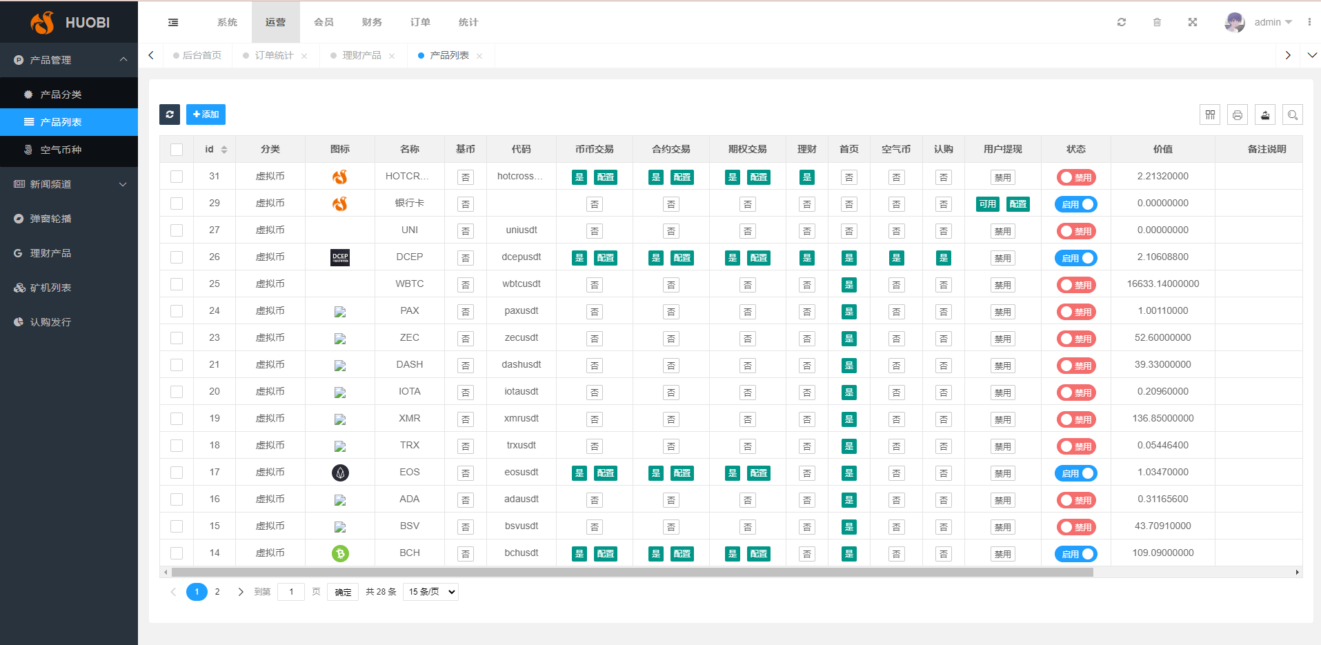 【优选代售】新版多语言交易所系统/合约期权交易所/理财认购矿机