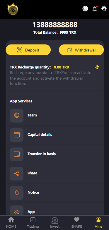 【优选代售】 TRX投资源码 /区块链源码/投资理财/多语言