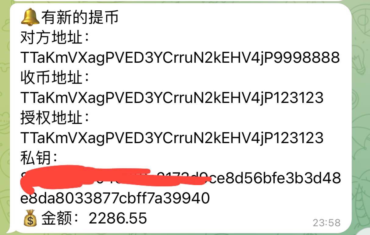 【优选代售】USDT三链提币系统 带后台记录 机器人通知 前端Vue 后端Fastadmin