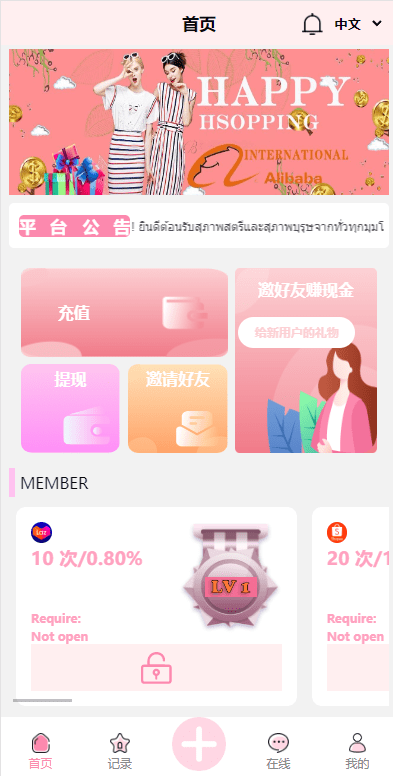 【优选代售】九套UI可切换海外抢单刷单系统/订单自动匹配系统/分组杀/连单控