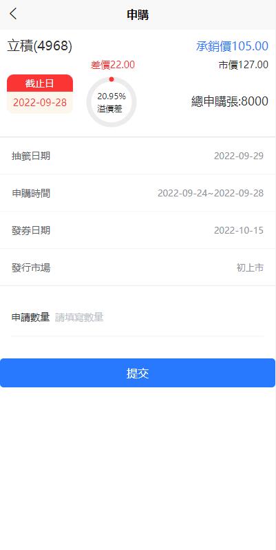【优选代售】黑色版uinapp股票配资源码/台湾股票系统/申购折扣交易系统