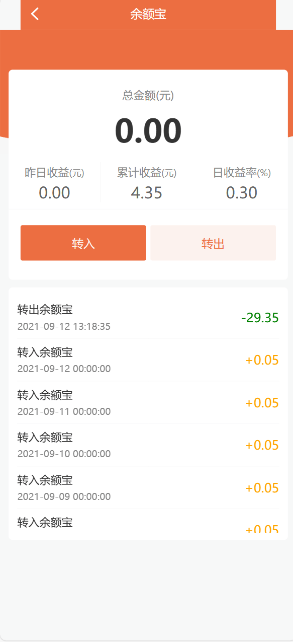 【优选代售】投资 债券及货币理财大师二开ui源码