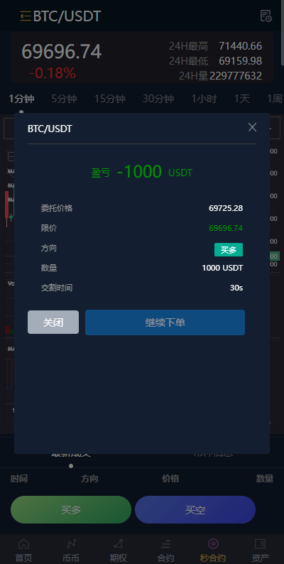 【优选代售】完整修复多语言交易所系统/秒合约/期权/合约/新币申购/投资理财