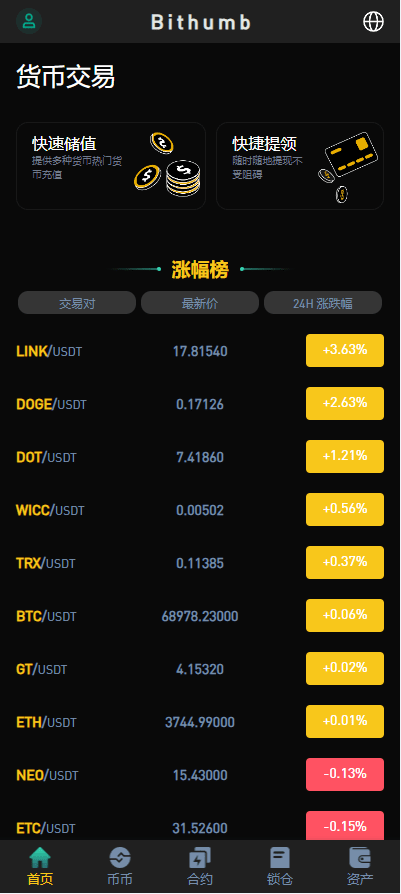 【优选代售】多语言交易所系统/秒合约交易/永续合约/锁仓挖矿/前端uniapp
