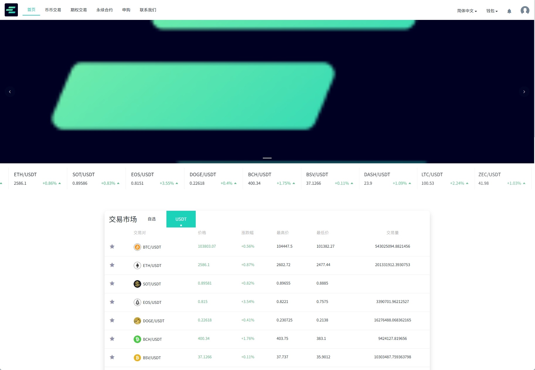 【优选代售】运营版海外交易所/期权交易/合约交易/多语言申购交易所
