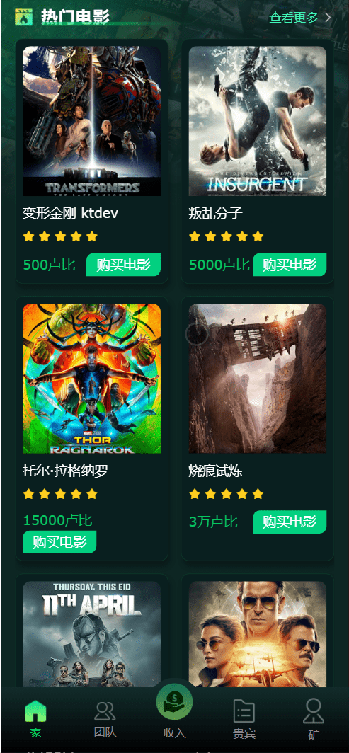 【优选源码】Flickiri Fun海外电影投资理财源码/前端html+后端PHP